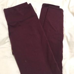 Fabletics high waisted solid powerhold 7/8 legging